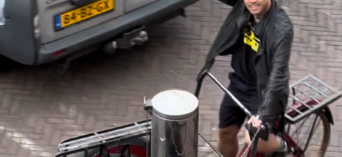 our old Dutch cargo bike